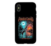 Guitare électrique Guitariste Power Chord Heavy Metal Music Lake Coque pour iPhone X/XS