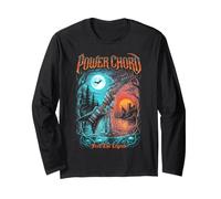 Guitare électrique Guitariste Power Chord Heavy Metal Music Lake Manche Longue