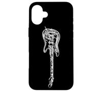 Guitare électrique Guitariste Rock Musique Coque pour iPhone 16 Plus