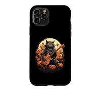 Guitare électrique Halloween Monster Cat Rock Music Coque pour iPhone 11 Pro