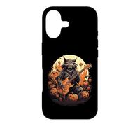 Guitare électrique Halloween Monster Cat Rock Music Coque pour iPhone 17