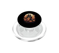 Guitare électrique Halloween Monster Cat Rock Music PopSockets PopGrip pour MagSafe