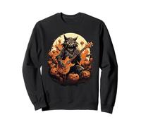 Guitare électrique Halloween Monster Cat Rock Music Sweatshirt
