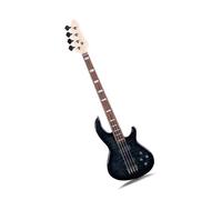 Guitare Électrique Jazz Bass Professionnelle Adaptée Au Jeu Et À La Pratique Des Adultes Guitare Électrique(Black)