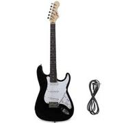 Guitare Electrique Johnny Brook Noire + Câble Jack 6.35mm
