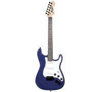 Guitare électrique - JOHNNY BROOKS - Johnny Brook - Bleu - Manche érable 22 frettes - 3 micros simple bobinage