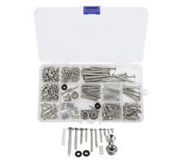 Guitare électrique Kit de vis métal vis printemps Strap Snap Assortiment Set réparation fixations Argent