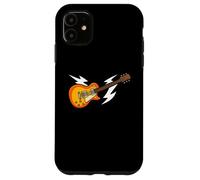 Guitare électrique Lightning Bolt Rock Music Graphic Coque pour iPhone 11