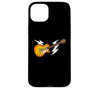 Guitare électrique Lightning Bolt Rock Music Graphic Coque pour iPhone 15 Plus