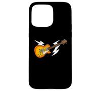 Guitare électrique Lightning Bolt Rock Music Graphic Coque pour iPhone 15 Pro Max