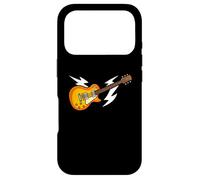 Guitare électrique Lightning Bolt Rock Music Graphic Coque pour iPhone 17 Pro