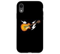 Guitare électrique Lightning Bolt Rock Music Graphic Coque pour iPhone XR