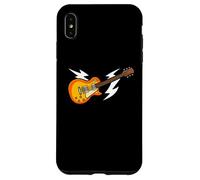 Guitare électrique Lightning Bolt Rock Music Graphic Coque pour iPhone XS Max