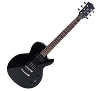 Guitare électrique - LP-100 BL - 2x Humbuckers - Manche vissé érable - Corps tilleul laqué noir