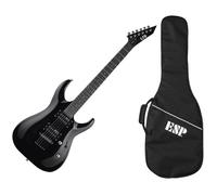 Guitare électrique - LTD - MH-10 (LMH10KITBLK) - Noir - Corps en tilleul - Manche vissé érable profil fin en U