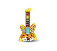 Guitare Electrique lumineuse et interactive Tigre bebe, enfant 2-5 ans - Jungle Rock Star - Jouet d'eveil musical Vtech