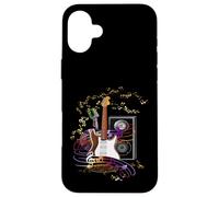 Guitare électrique - Machine Basse Musicale Coque pour iPhone 16 Plus