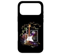 Guitare électrique - Machine Basse Musicale Coque pour iPhone 17 Pro Max