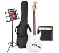 Guitare électrique - MAX - Blanche - Set complet - Adulte
