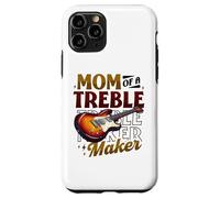 Guitare électrique Musique Mom of A Treble Maker Coque pour iPhone 11 Pro