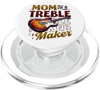 Guitare électrique Musique Mom of A Treble Maker PopSockets PopGrip pour MagSafe