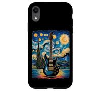Guitare électrique Nuit étoilée - La musique rock rencontre Van Gogh Coque pour iPhone XR