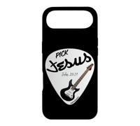 Guitare électrique Pick Jesus John 20:31 pour louange et culte Coque pour iPhone Air