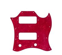 Guitare électrique Pickguard et Plaque Arrière Pickguard De Guitare Pour Micros Standard Full SG Style Route P90(8)