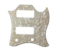Guitare électrique Pickguard et Plaque Arrière Pickguard De Guitare Pour Micros Standard Full SG Style Route P90(6)