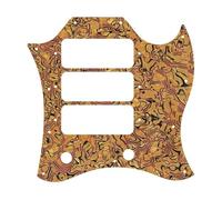 Guitare électrique Pickguard Plaque de Protection Pickguard De Guitare À Couverture Complète SG HHH P90(3)