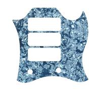 Guitare électrique Pickguard Plaque de Protection Pickguard De Guitare À Couverture Complète SG HHH P90(3/4)
