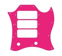 Guitare électrique Pickguard Plaque de Protection Pickguard De Guitare À Couverture Complète SG HHH P90(4)