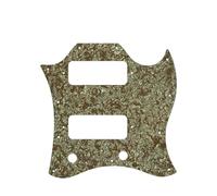 Guitare électrique Pickguard Plaque de Protection Pickguard De Guitare Pour Micros Standard Full SG Style Route P90(7)
