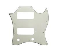 Guitare électrique Pickguard Plaque de Protection Pickguard De Guitare Pour Micros Standard Full SG Style Route P90(3)