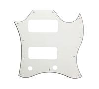 Guitare électrique Pickguard Plaque de Protection Pickguard De Guitare Pour Micros Standard Full SG Style Route P90(4)