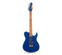 Guitare Électrique Pour Adulte Guitare Électrique Jazz Couleur Instrument De Jeu Adapté Aux Débutants Adultes(Pink Blue)