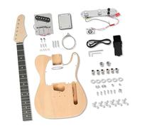 Guitare Électrique Pour Adulte Kit De Guitare Professionnel DIY Avec Corps En Bois Massif Et Design Classique À 6 Cordes(KTL)