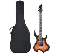 Guitare électrique pour débutants et Sac Marron et Noir 4/4 39",Guitares,3.79KG-70186