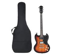 Guitare électrique pour débutants et Sac Marron et Noir 4/4 39",Guitares,4.95KG-70188