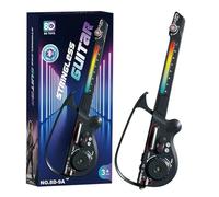 Guitare électrique pour Enfantş - Guitare électronique Lumineuse de 27,56 Pouces | Guitarę électronique Lumineuse USB - Lumières colorées Pliables pour garçons et Filles à partir de 7 Ans