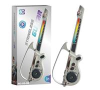 Guitare Électrique pour - Ensemble De Guitare Jouet De Performance Audio Portable Instrument De Jeu sans Fil avec Style De Microphone Caractéristiques Appareil De Musique d'apprentissage Recha