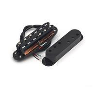 Guitare électrique pour mini micro Humbucker, 52 mm double bobine 9 K Ohm avec poteaux réglables, ton chaud vintage pour guitares de style ST (noir)