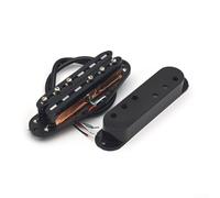 Guitare électrique pour mini micro Humbucker Résistance 9 K Double bobine Annulation de bourdonnement pour mise à niveau de guitare de voyage (noir)