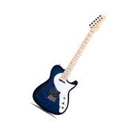 Guitare Électrique Professionnelle Convient Aux Débutants Pour Pratiquer La Guitare Électrique Et Le Jazz(Blue)