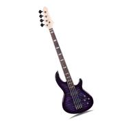 Guitare Électrique Professionnelle Guitare Électrique Jazz Bass Professionnelle Adaptée Au Jeu Et À La Pratique Des Adultes(Purple)