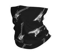Guitare Électrique Rock Unisexe Cache Cou Coupe-Vent Tour De Cou Anti-Solaire Snood pour Moto Randonnée Hiver Cyclisme