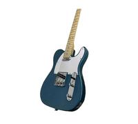 Guitare Électrique Rose À 6 Cordes Avec Touche En Érable Style Blues Guitare Électrique Débutants