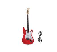 Guitare Electrique Rouge + Câble Jack 6.35mm