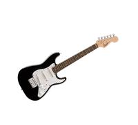 Guitare électrique - SQUIER by FENDER - Mini Stratocaster - Noir - Corps peuplier - Manche érable (touche laurier 9,5"")