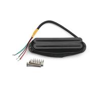 Guitare électrique ST, micro à double bobine, petite et grande piste de résistance, Alnico5 13K(Black+Black)